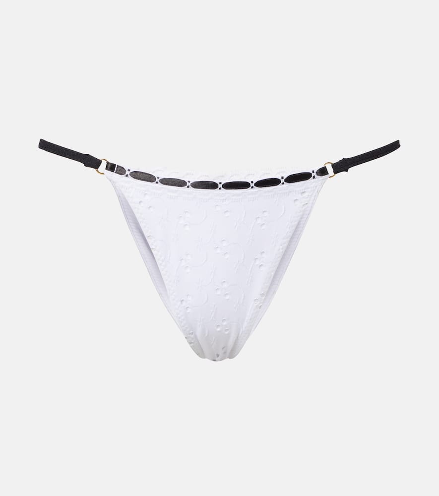 Broderie anglaise bikini bottoms