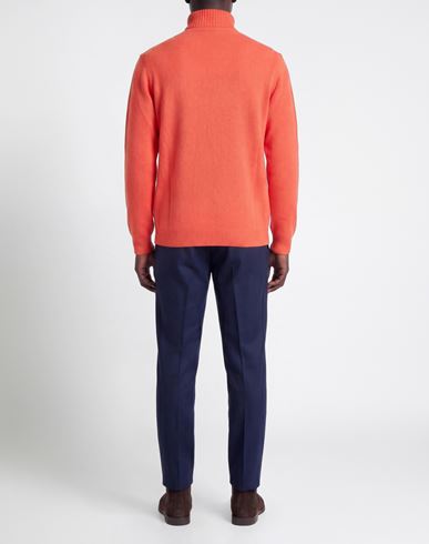 Man Turtleneck Tomato red Size XXL Wool, Polyamide