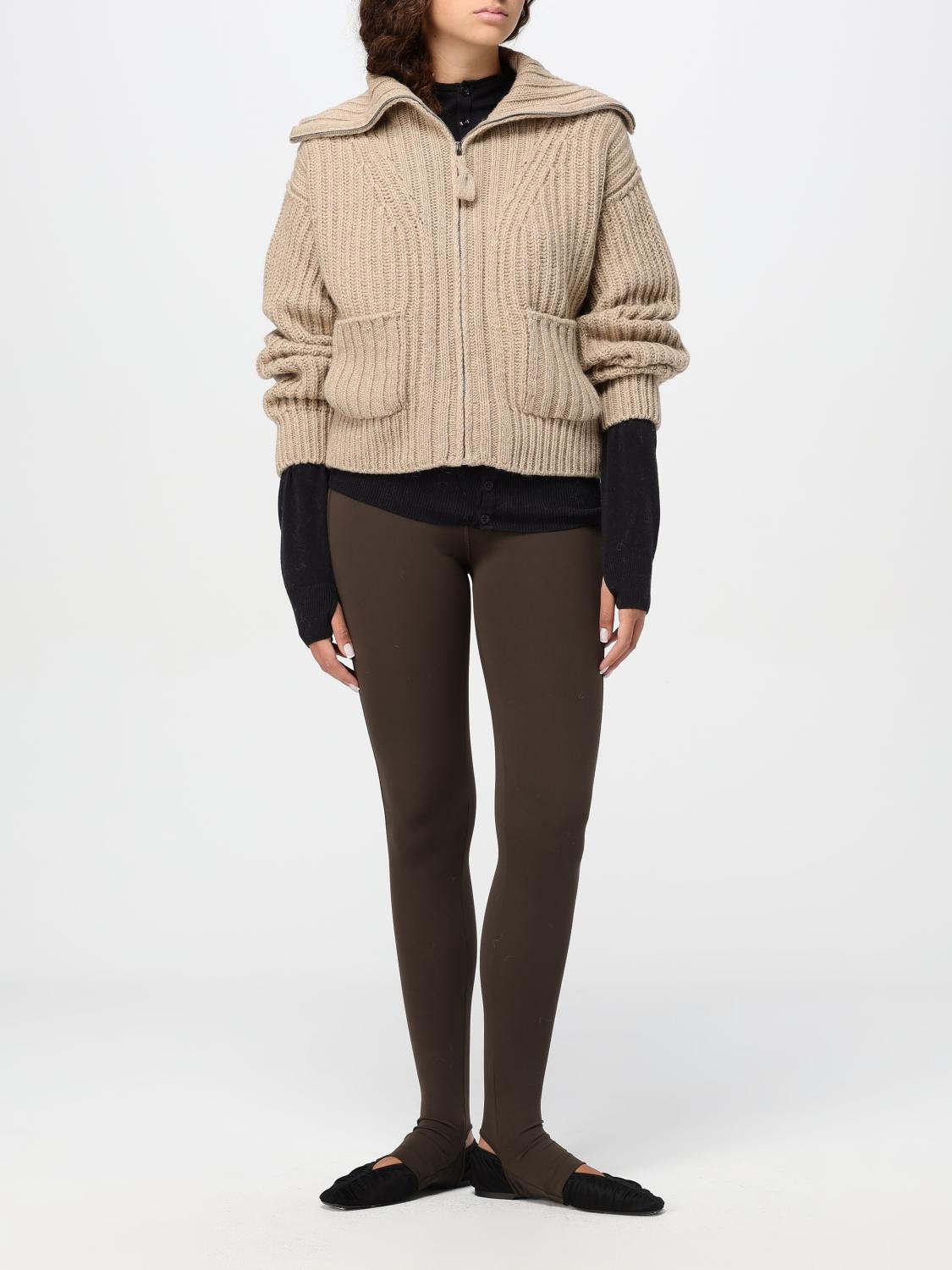 High-rise leggings - Brown