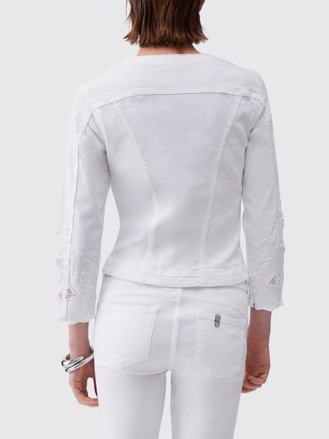 Jacket Woman color White