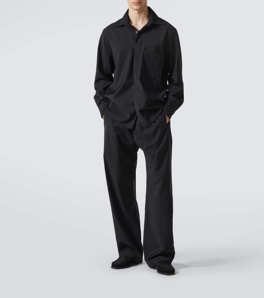 Wool overshirt
