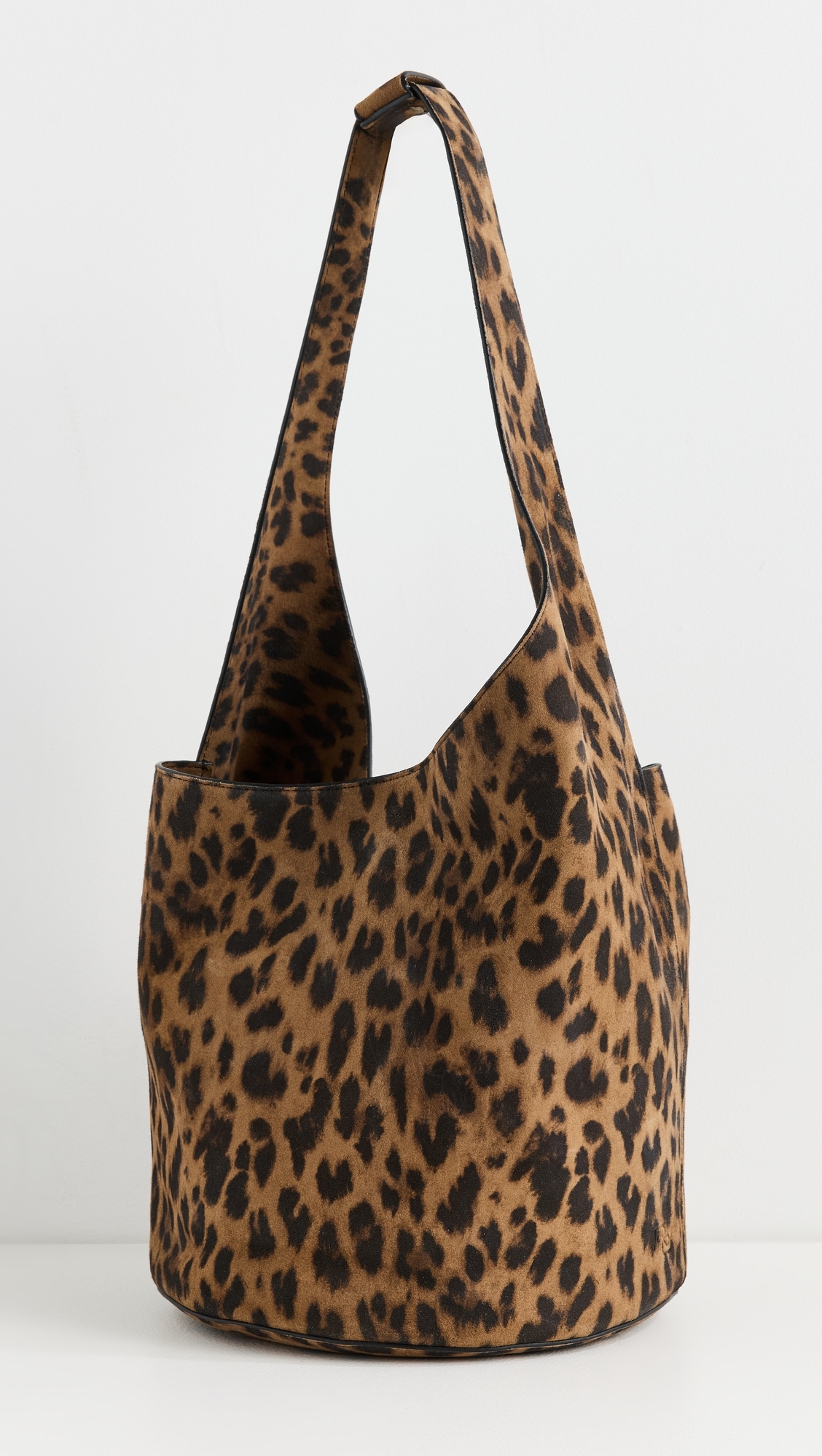 Reformation Medium Silvana Bag LEOPARD SUEDE One Size