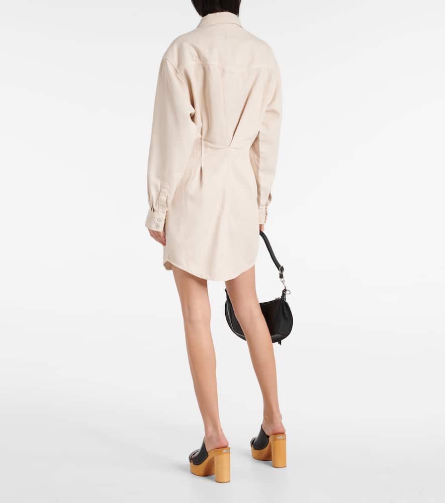 Liliko twill shirt dress