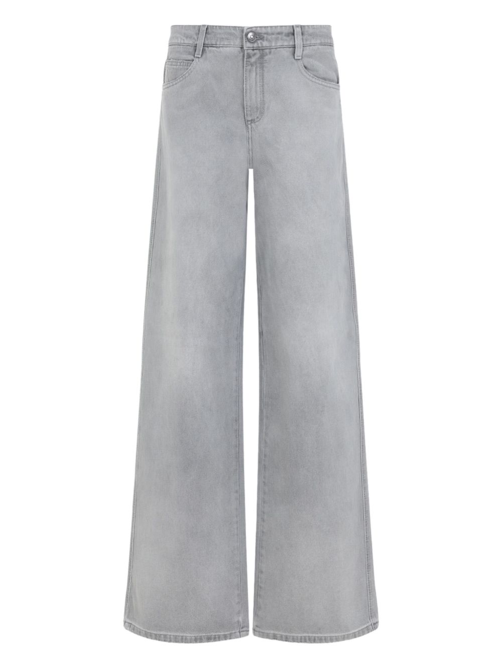 Embroidered jeans - Grey