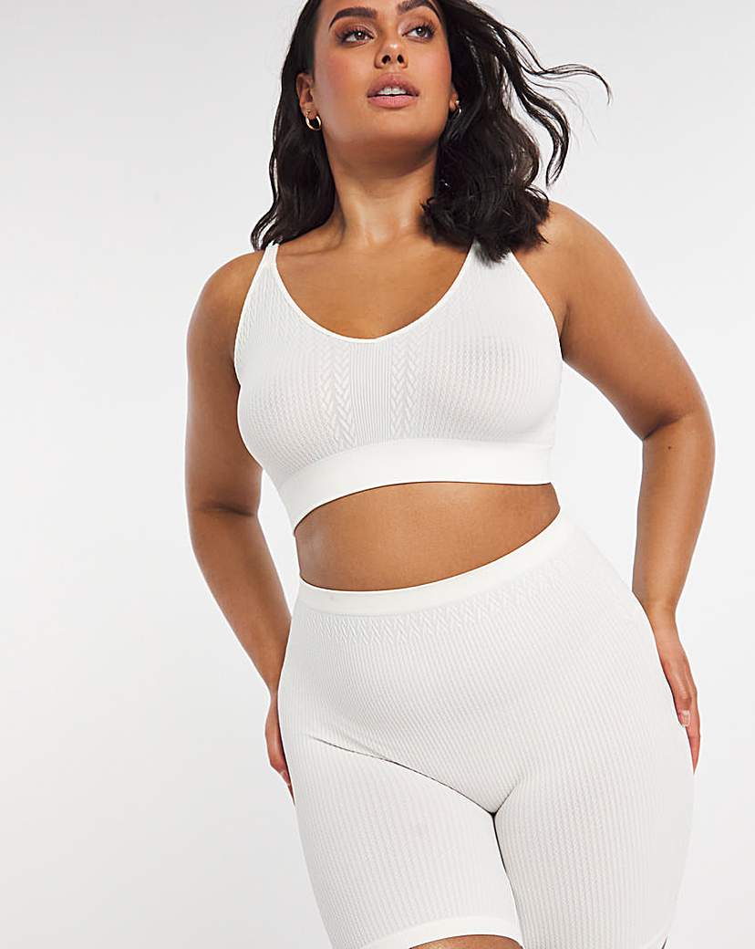 2 Pack Comfort Cable Knit Crop Top