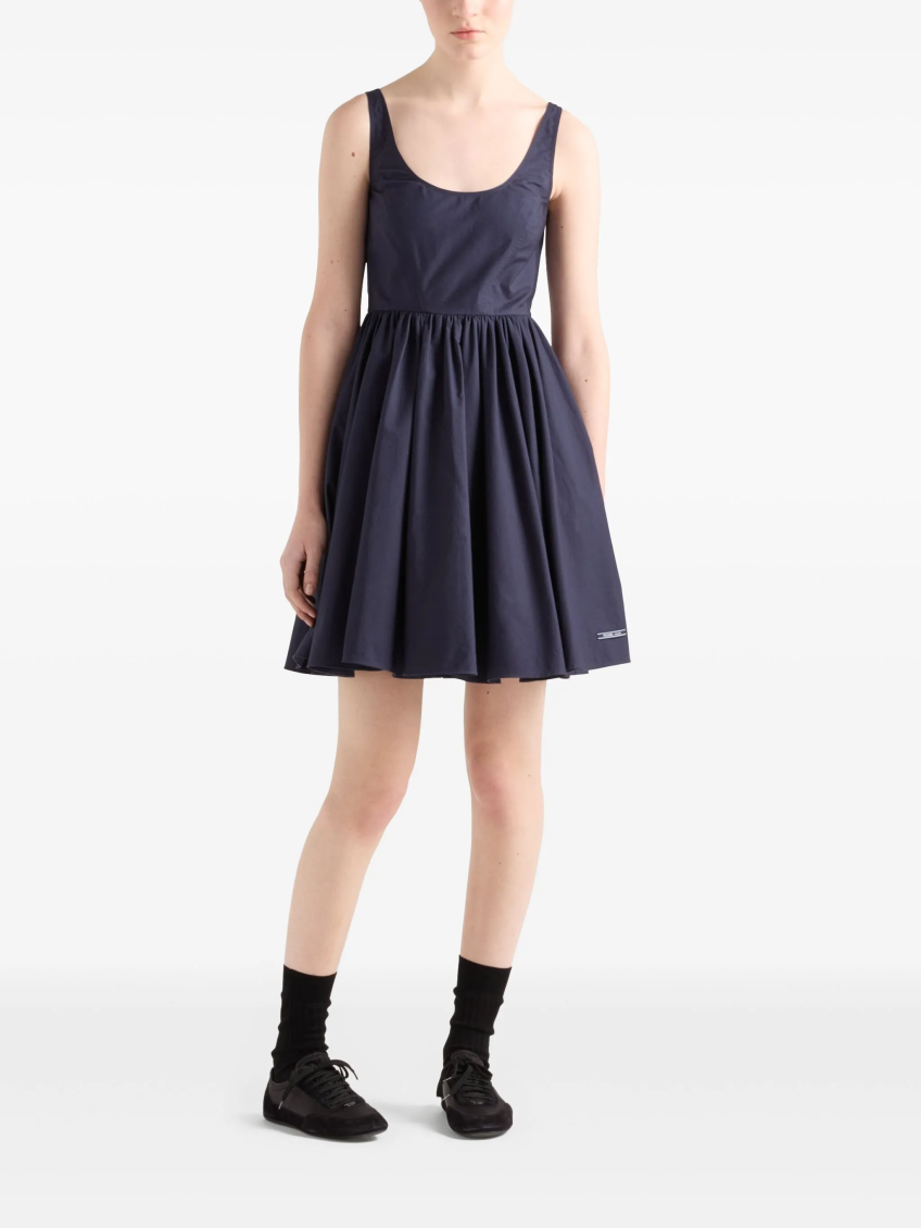 Navy Blue Mini Dress