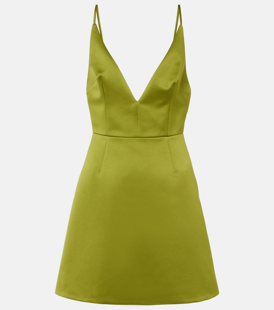Vero satin minidress