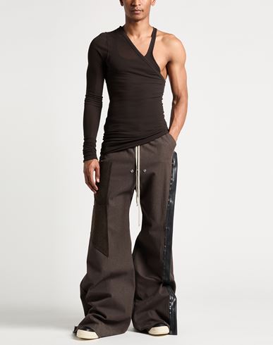 Man Pants Taupe Size 34 Cotton, Elastane