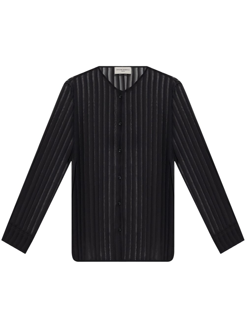 Striped shirt - Black