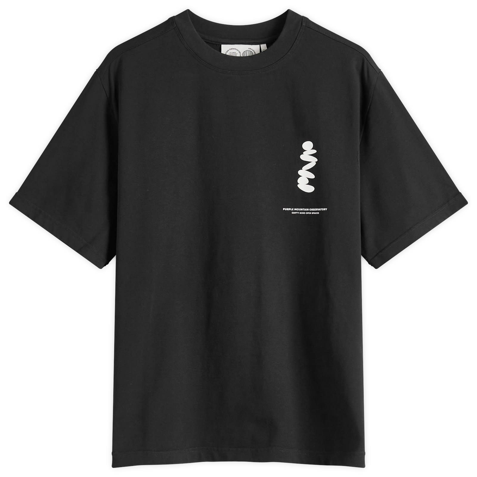 Purple Mountain Observatory Men's Boulder T-Shirt in Black