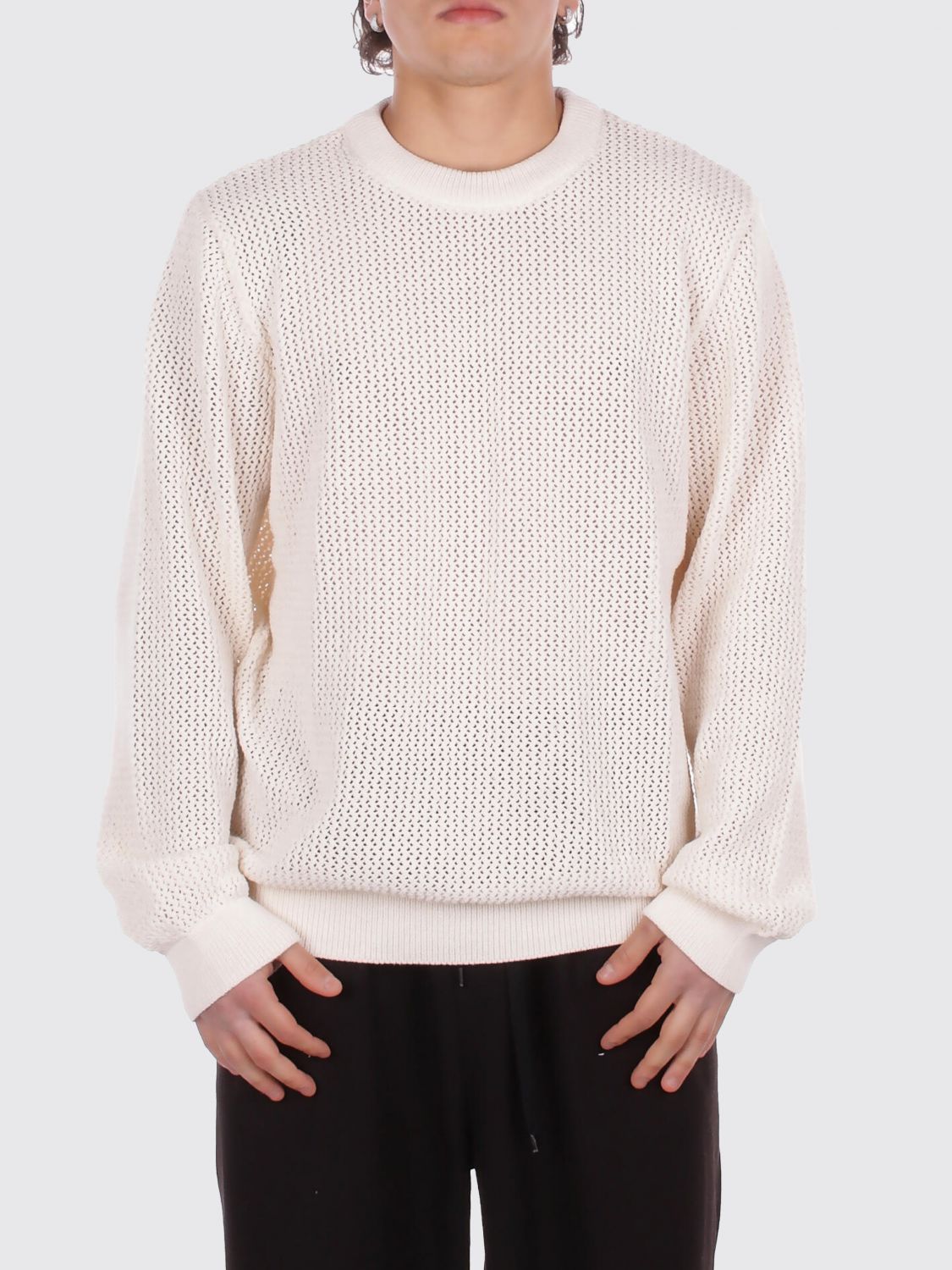 Sweater Men color Cream