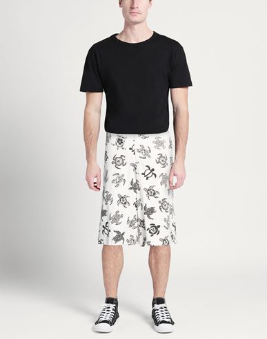 Man Shorts & Bermuda Shorts White Size M Cotton