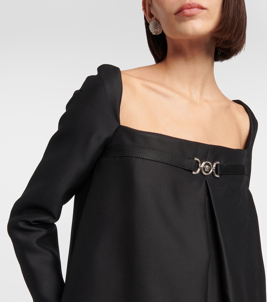 Medusa '95 wool and silk minidress