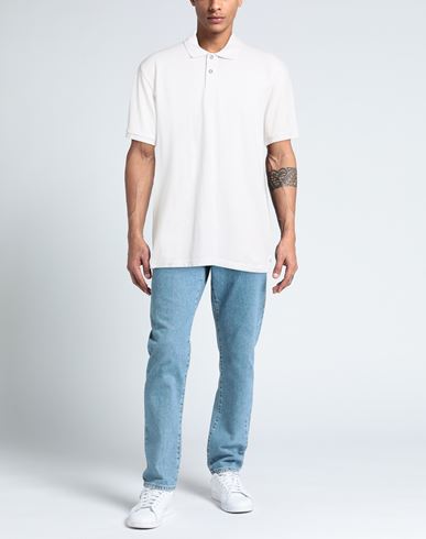 Man Polo shirt White Size 3XL Cotton