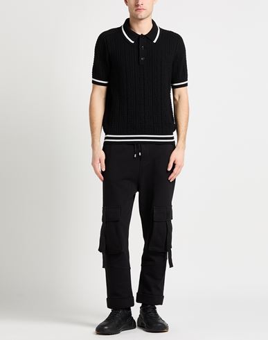 Man Sweater Black Size S Merino Wool
