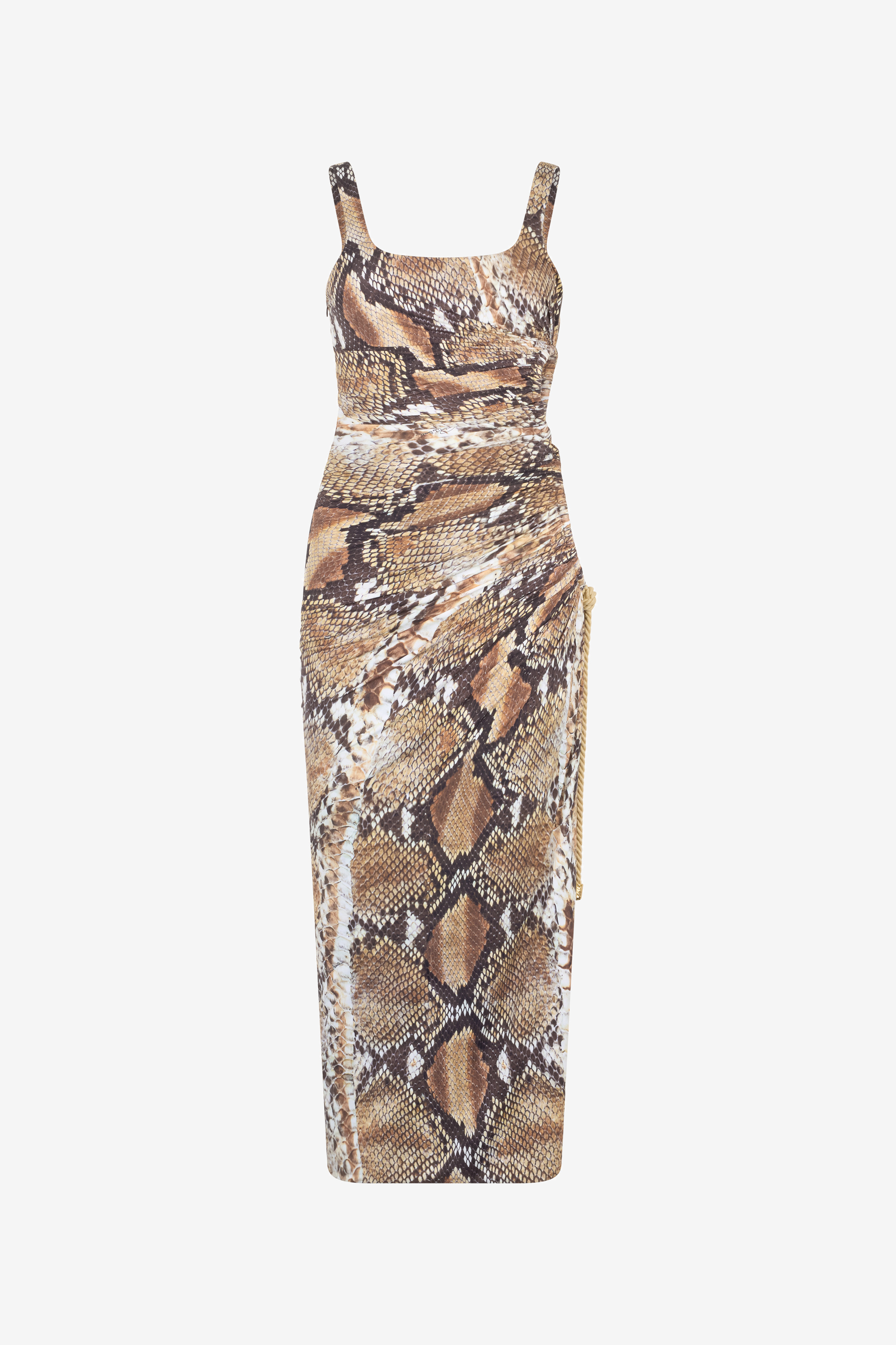 Python Print Midi Dress