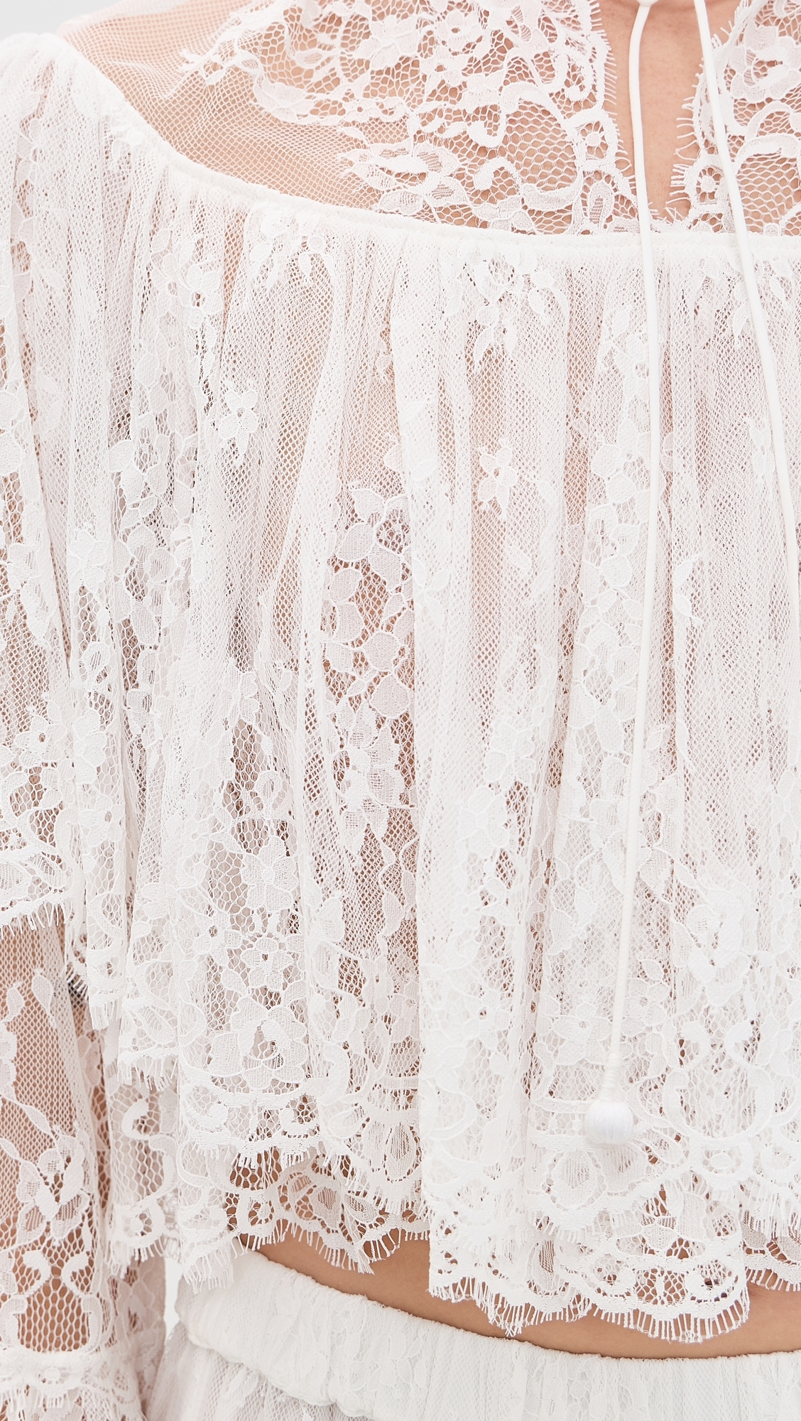 Holden Embroidery Blouse White
