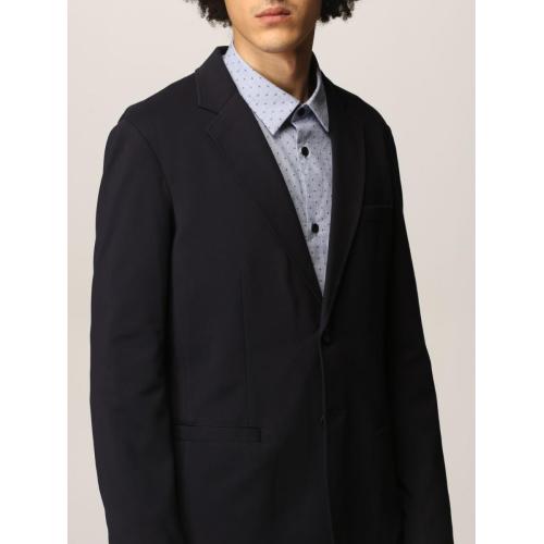 Single-breasted blazer - Blue