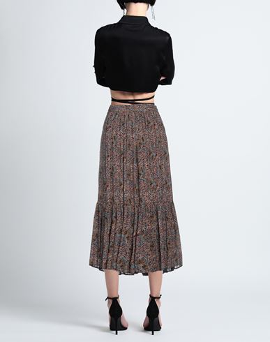 Woman Midi skirt Garnet