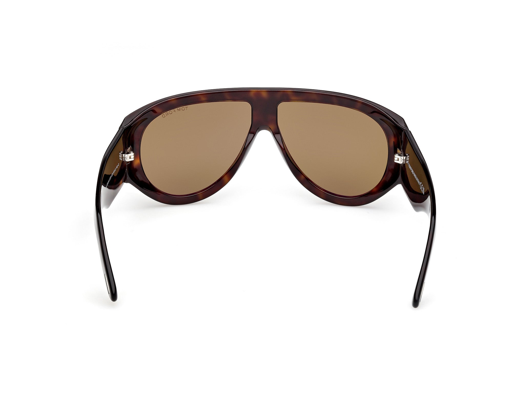 TOM FORD Man TOM FORD FT1044 BRONSON 52N Sunglasses Acetate Havana Green Pilot Norma