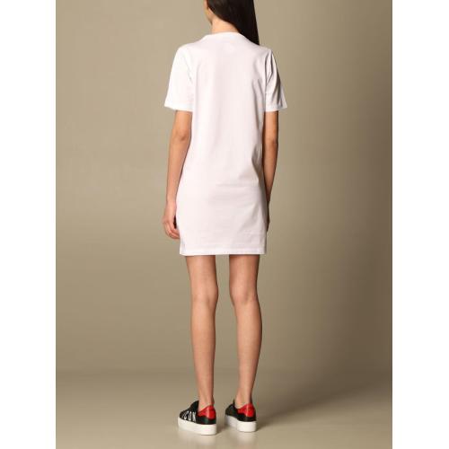 Icon print T-shirt dress