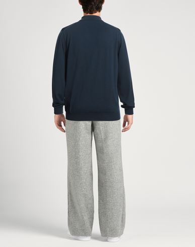 Man Sweater Navy Size 48 Virgin Wool, Polyamide