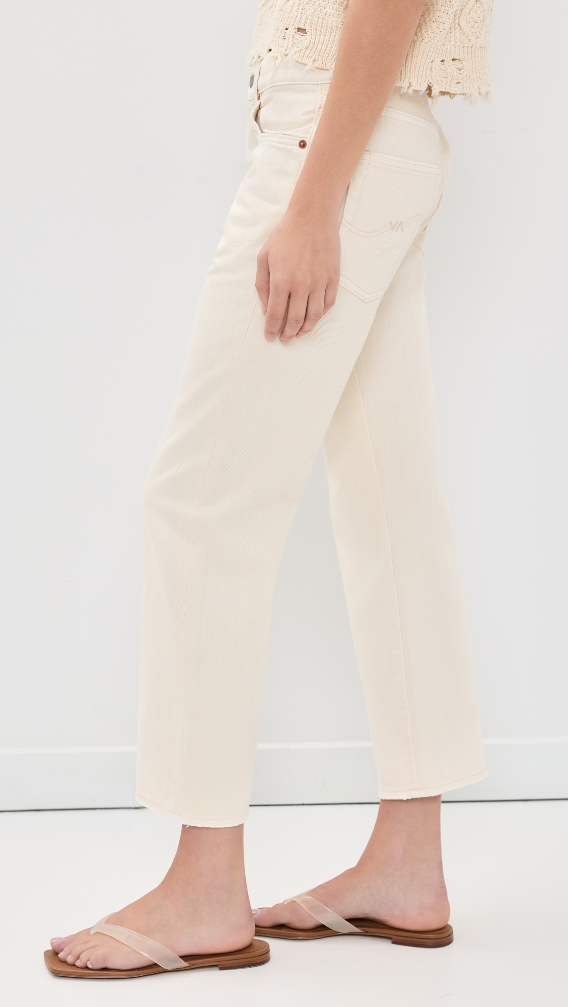 Lucy Boyfriend Jeans Barley Khaki