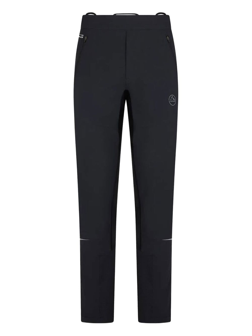 Logo-print trousers - Black