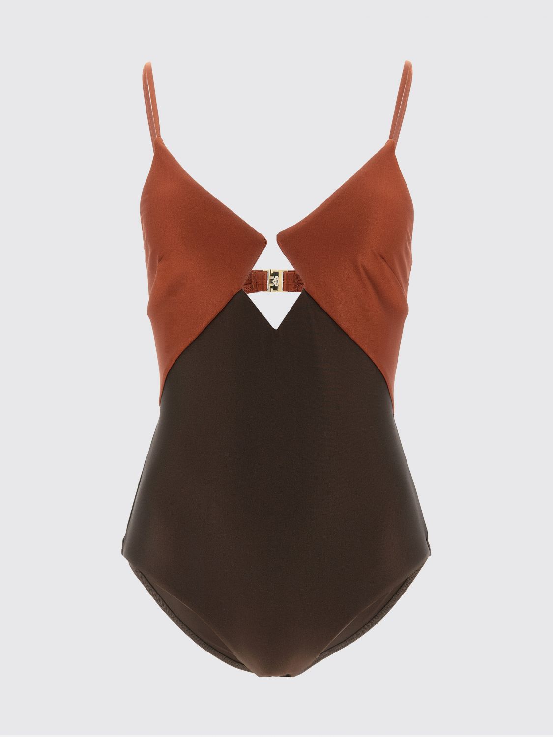 Swimsuit Woman color Brown