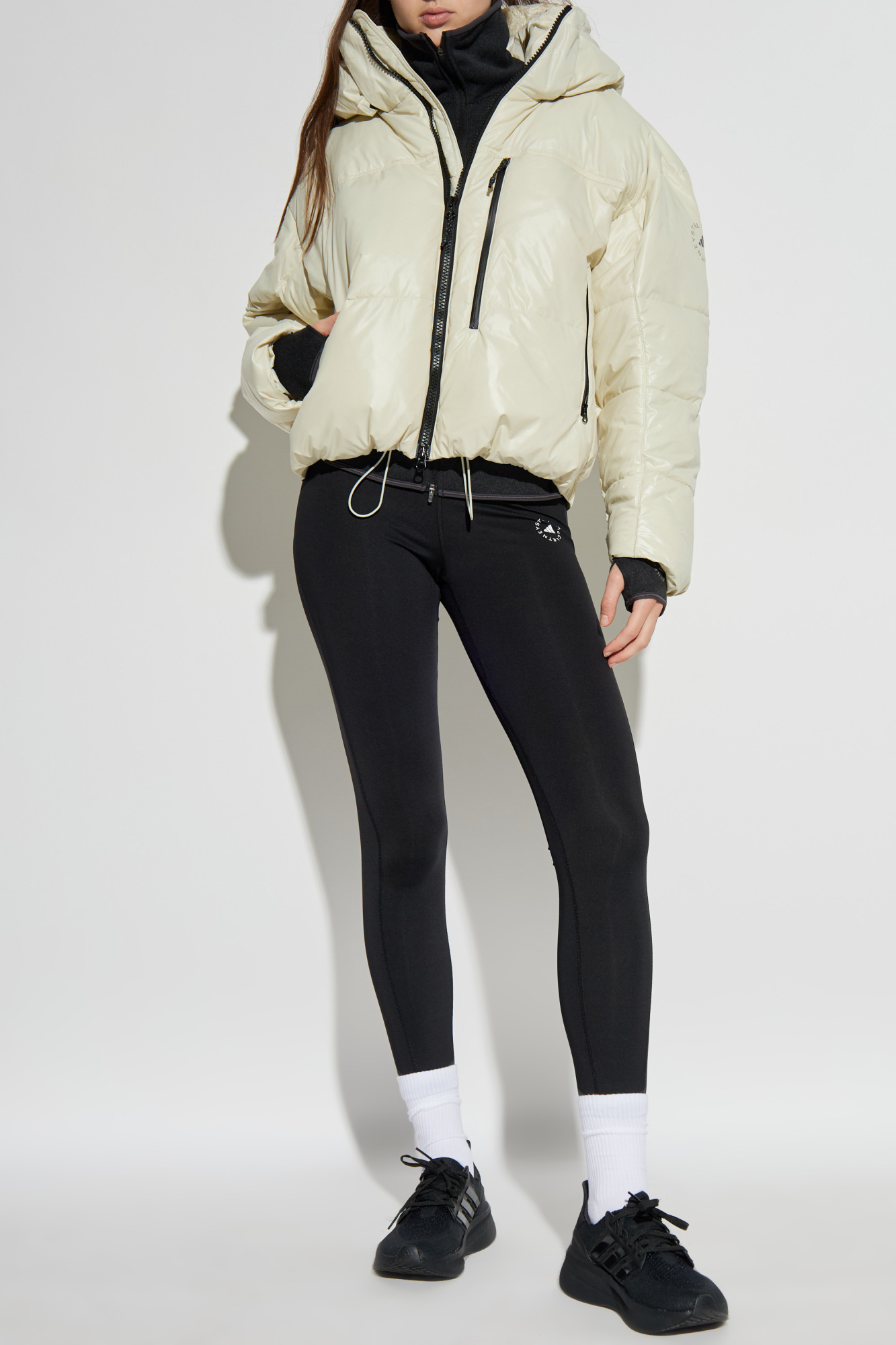Insulated Jacket With Hood, Women's, Cream