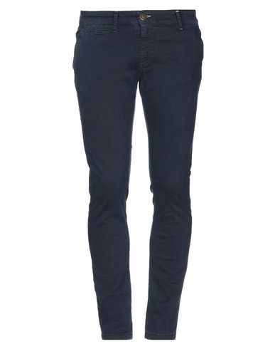 Man Pants Midnight blue Size 26 Cotton, Elastane