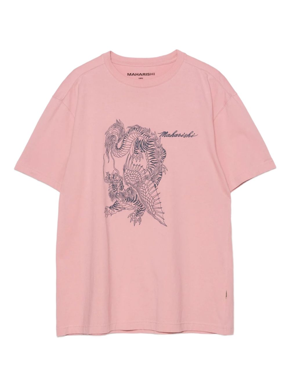 Tiger Dragon T-shirt - Pink