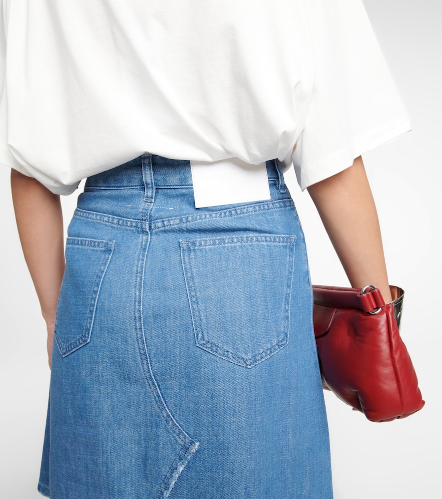 Denim miniskirt