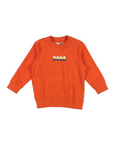 Kid Boy Sweatshirt Orange Size 11 Cotton