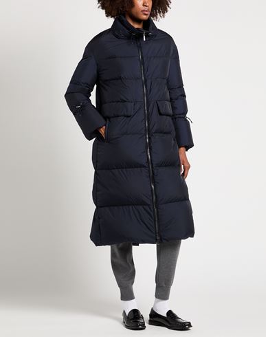 Woman Puffer Midnight blue Size 4 Polyamide