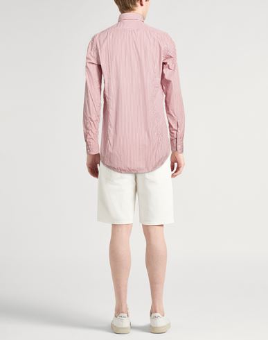 Man Shirt Pink Size L Cotton