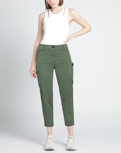 Woman Pants Military green