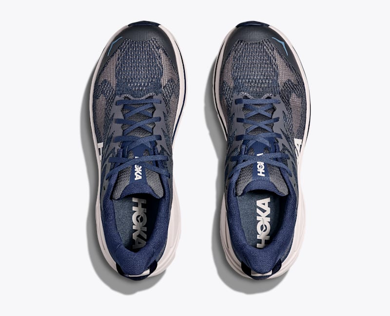 HOKA Men's Challenger 8 Shoes in Midnight Blue/Grout