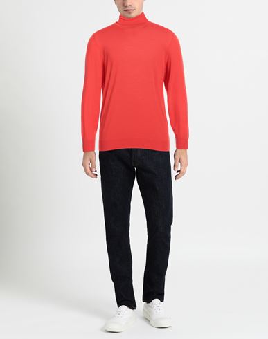 Man Turtleneck Tomato red