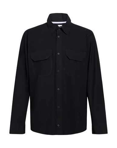 Man Shirt Black Size M Polyamide, Elastane, Polyurethane
