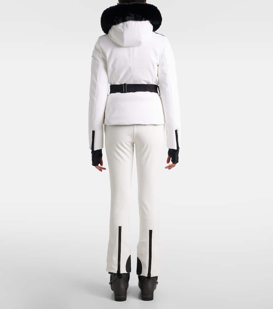 Hida faux fur-trimmed ski jacket