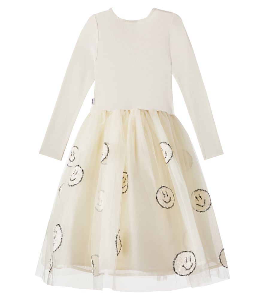 Cyrus sequined tulle dress