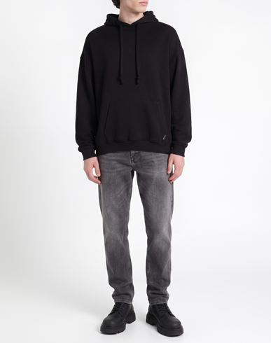 Man Sweater Black Size L Viscose, Polyester, Nylon