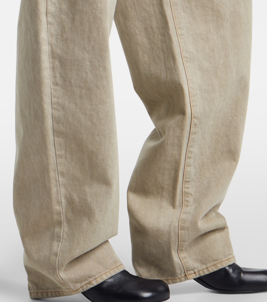 Tess high-rise wide-leg jeans