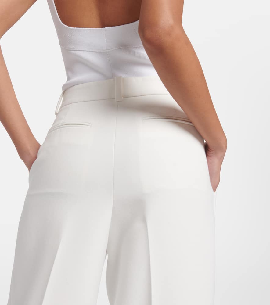Bacall mid-rise wide-leg pants