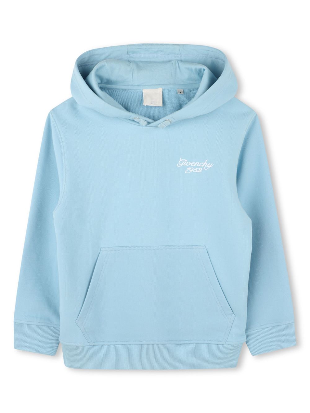Logo-embroidered hoodie - Neutrals
