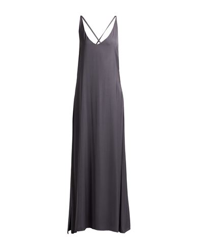 Woman Maxi dress Charcoal Size 10 Viscose