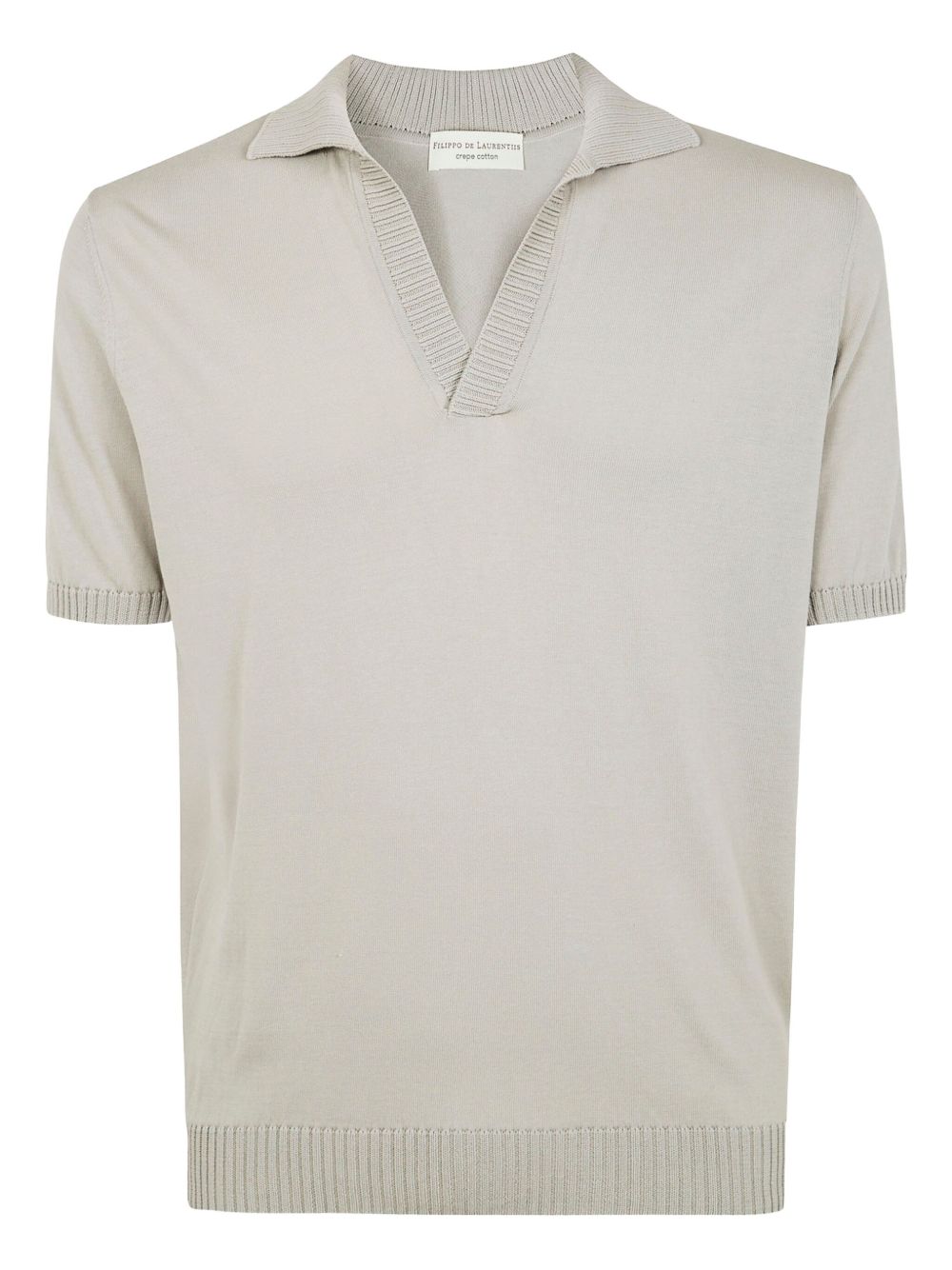 Filippo De Laurentiis knitted T-shirt - Grey