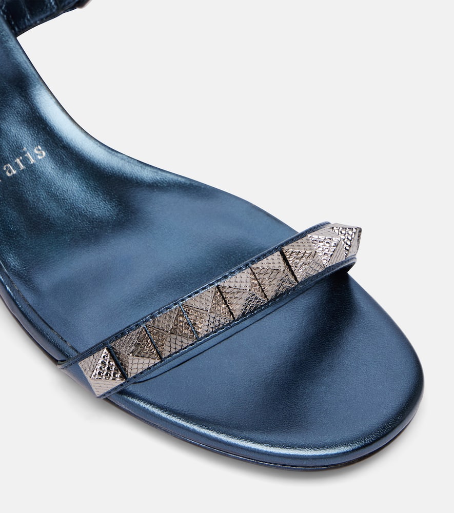 Pyra embellished leather sandals