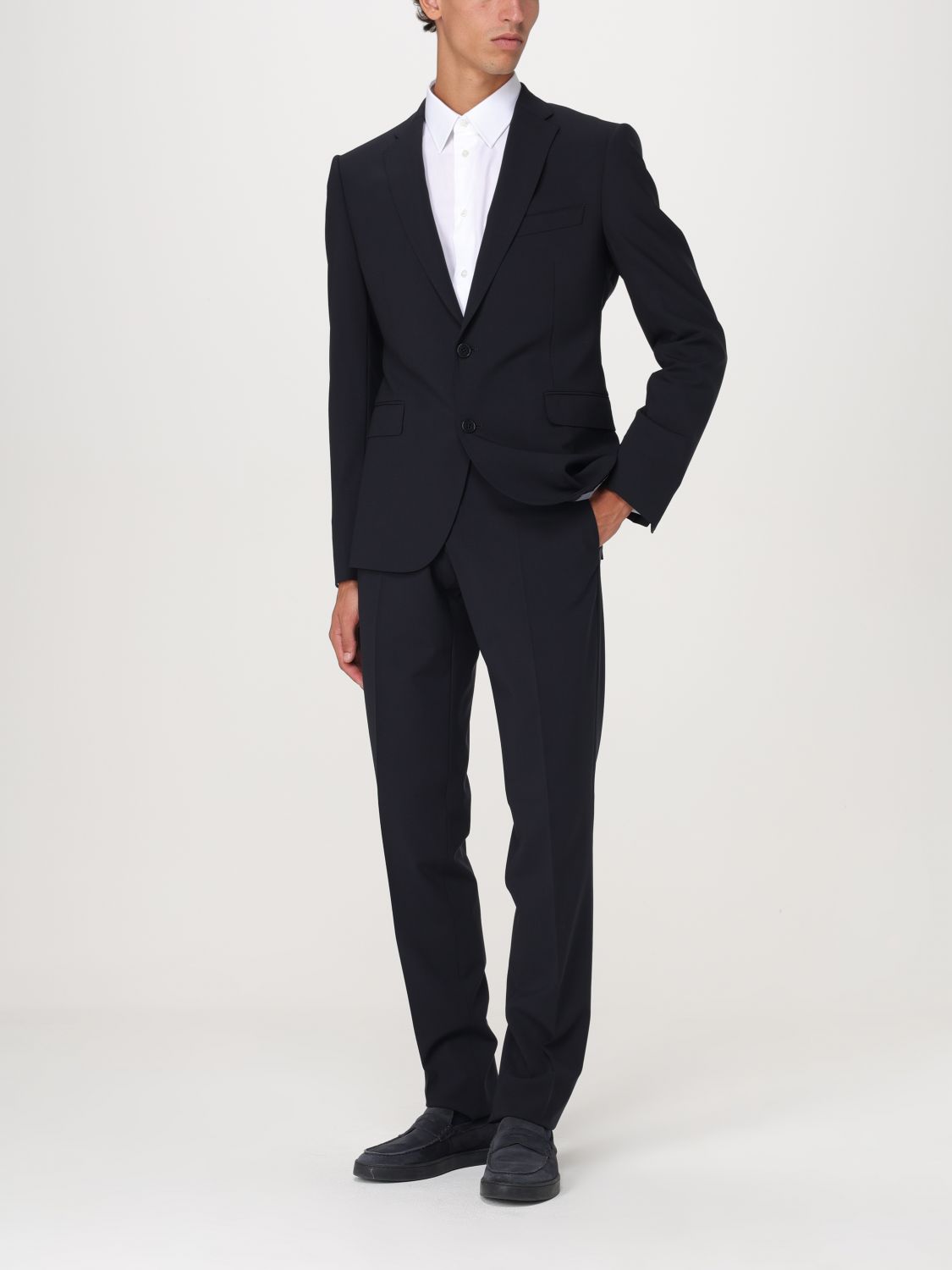 Suit Men color Navy